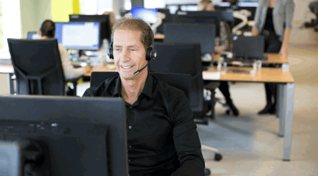 Het kantoor van verzuimspecialist Sazas