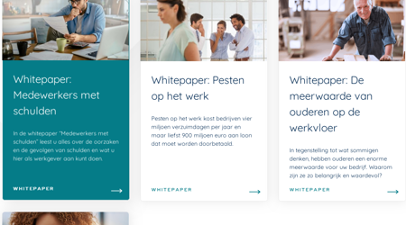 Whitepapers voor werkgevers over verzuim - Sazas