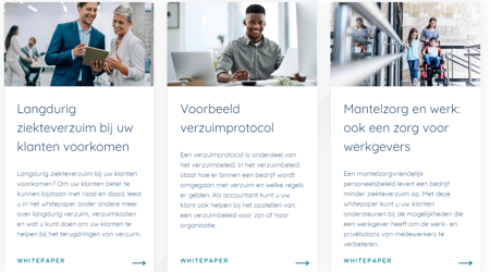 Whitepapers voor accountants over verzuim - Sazas