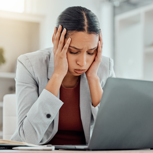 Burn-out door stress op het werk