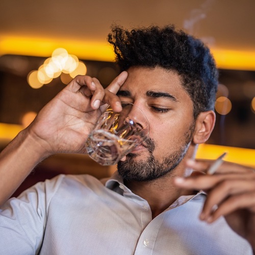 Alcohol Drinkende Medewerker